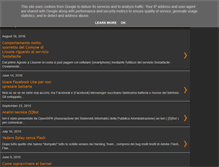 Tablet Screenshot of blog.redaelli.eu
